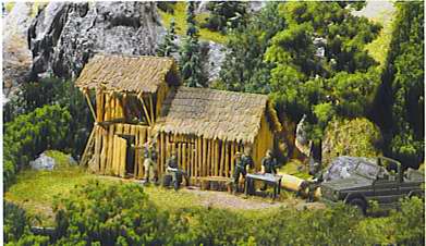 SET DIORAMA ABRI 144065 HO