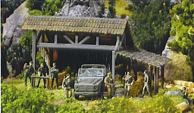 SET DIORAMA AIRE DE REPOS HO