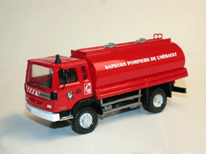 Firetech 53 RENAULT S120 4X4 POMPIER CITERNE Miniatures 1:43