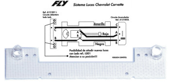 LUMIERE AVANT CHEVROLET Corvette C5 LD1