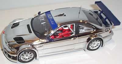 Fly car 88040 BMW M3 GTR CHROME 2002 E281 Die cast Fly car 88040 BMW M3 GTR CHROME 2002 E281 Die cast