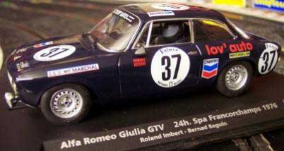 Fly car 88150 ALFA Romeo GIULLIA GTV 24h SPA. 76 904 Miniatures Fly car 88150 ALFA Romeo GIULLIA GTV 24h SPA. 76 904 Miniatures