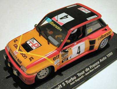 Fly car 88179 Renault R5 TURBO TdF AUTO 1980 A1204 Miniatures 