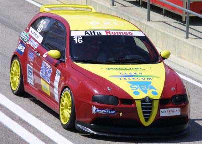 Fly car 88197 ALFA Romeo 147 GTA CUP CHALLENGE 2004 Die cast 