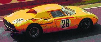 Fly car 88328 FERRARI 250 Le Mans 24H Le Mans 1965 Die cast 