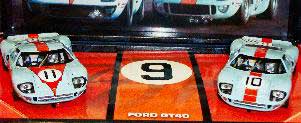 Fly car 96016 Team gulf GT 40 Le Mans 1968 Die cast 