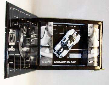 Fly car 96033 Ford GT 40 + cd + catalogue 2004 numero Die cast 