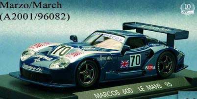 Fly car 96082 MARCOS 600 Le Mans 95 A2001 Miniatures 
