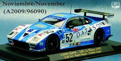 Fly car 96090 Lister storm 24h Le Mans 95 a2009 (10ème anniversaire FLY) Die cast 