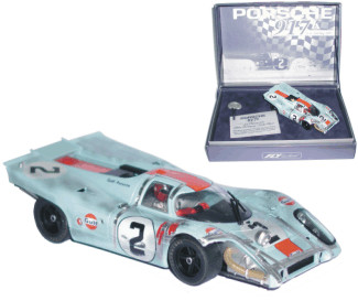 Fly car Z01 Porsche 917K ACCIDENT 1971 Die cast 