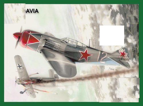 Gavia 51201 LAVOCHKIN LA 7 Plastic models 1:48
