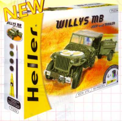 WILLYS JEEP & TRAILER KIT