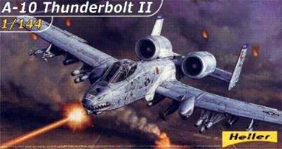 Heller 79912 A-10 THUNDERBOLT Plastic models 1:144 Heller 79912 A-10 THUNDERBOLT Plastic models 1:144