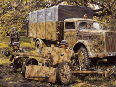 OPEL BLITZ ET PAK 40