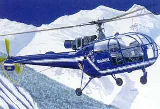 Heller 80286 ALOUETTE III GENDARMERIE Maquettes 1:72 Heller 80286 ALOUETTE III GENDARMERIE Maquettes 1:72