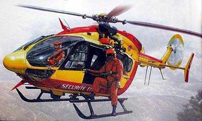 Heller 80375 EUROCOPTER EC 145 SECURITE CIVILE Maquettes 1:72