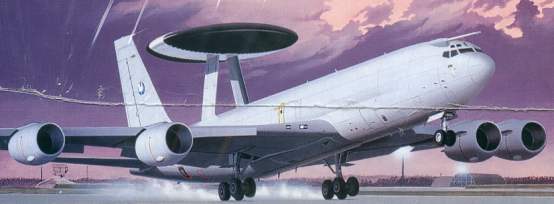 Heller 80383 E 3 F/E 3 B AWACS Plastic models 1:72 Heller 80383 E 3 F/E 3 B AWACS Plastic models 1:72