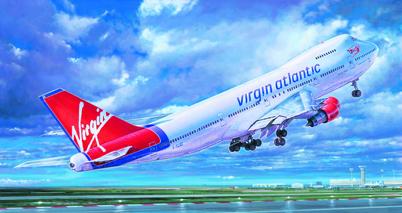 Heller 80470 BOEING 747 VIRGIN ATLANTI Maquettes 1:125 Heller 80470 BOEING 747 VIRGIN ATLANTI Maquettes 1:125