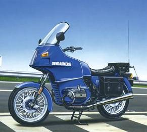 Heller 80955 BMW 100RT GENDARMERIE Maquettes 1:8