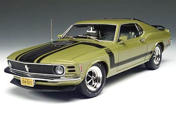 Highway 61 50274 MUSTANG BOSS 302 1970 LIME Miniatures 1:18