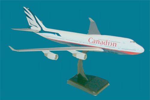 Hogan 1110 Canadian Airlines Boeing 747-400 Die cast 1:200 Hogan 1110 Canadian Airlines Boeing 747-400 Die cast 1:200