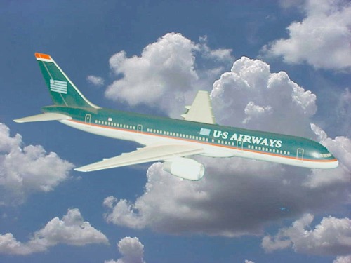 Hogan 1455 US Airways Boeing 757-200 Miniatures 1:200 Hogan 1455 US Airways Boeing 757-200 Miniatures 1:200