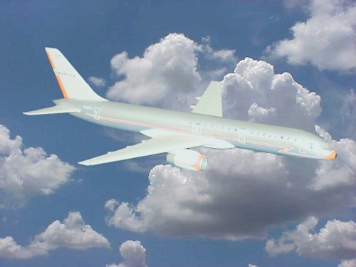 Hogan 1493 American Airlines Boeing 757-200 Miniatures 1:200 Hogan 1493 American Airlines Boeing 757-200 Miniatures 1:200