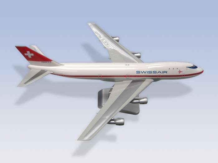 Boeing 747-200 Swissair
