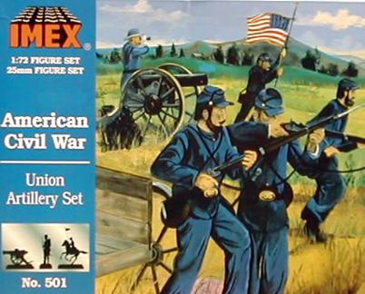 Imex 501 ARTILLERIE UNION Plastic models 1:72