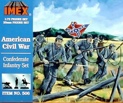 Imex 506 INFANTERIE CONFED Plastic models 1:72