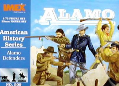 Imex 509 INFANTERIE TEXAS ALAMO Plastic models 1:72