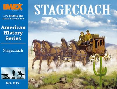 Imex 517 DILIGENCE Plastic models 1:72