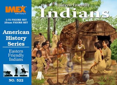 Imex 522 INDIENS DE L EST Plastic models 1:72