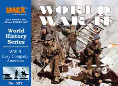 Imex 527 TROUPES D AMERICAINS WWII Plastic models 1:72