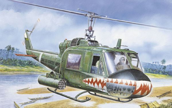 Italeri 050 UH 1C GUNSHIP 1 Maquettes Italeri 050 UH 1C GUNSHIP 1 Maquettes