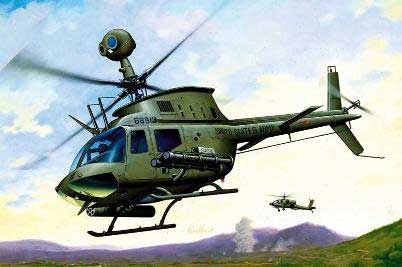 OH 58D COMBAT SCOUT KIOW