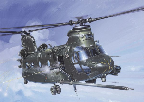 Italeri 1218 MH-47 E SOA CHINOOK Plastic models 1:72