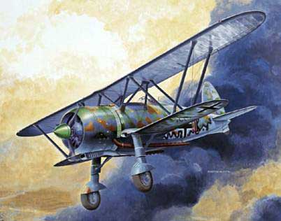 Italeri 2640 FIAT CR 42 Plastic models 1:48