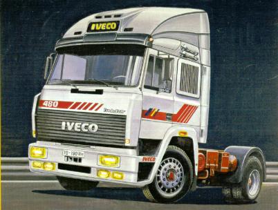 Italeri 3796 IVECO TURBOSTAR SERIE LIMI Plastic models 1:24