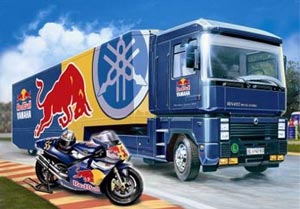 Italeri 3806 RED BULL YAMAHA TRUCK Plastic models 1:24 Italeri 3806 RED BULL YAMAHA TRUCK Plastic models 1:24