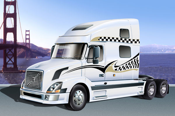 Italeri 3818 VOLVO VN 780 Plastic models 1:24