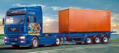 MAN TGA+CONTAINER 20