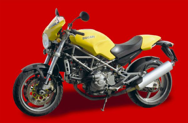 Italeri 4614 DUCATI MONSTER S4 Die cast 1:9