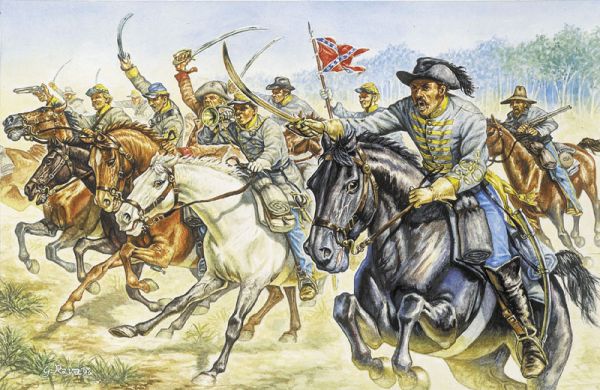 CONFEDERATE CAVALRY 1863