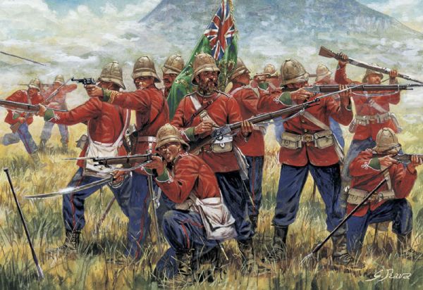 INFANTERIE BRITISH ZOULOUS