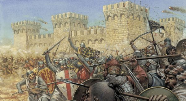 FORTERESSE ASSIEGEE CROISE