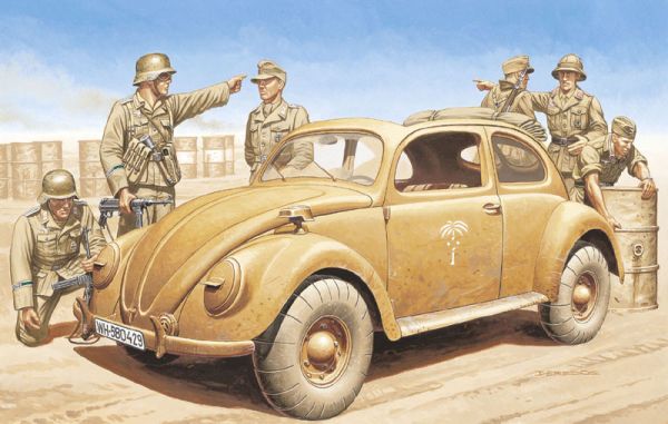 Italeri 6426 volkswagen COCCINELLE MILITAIRE Plastic models 1:35