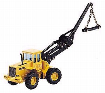 Volvo L-70 avec fleche de grue