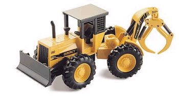 Compact tracteur forestier