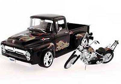 Joyride 33911 Ford PICK avec OLD SCHOOL BIKE Die cast 1:18 Joyride 33911 Ford PICK avec OLD SCHOOL BIKE Die cast 1:18